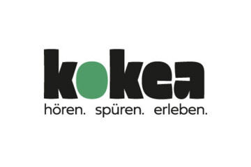 Logo kokea - hören. spüren. erleben.